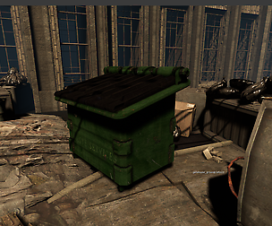 Large dustbin