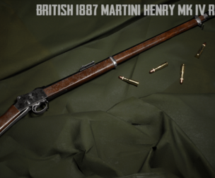 British 1887 Martini-Henry Mark IV Rifle