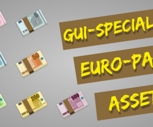 GUI ICON Euro Banknotes
