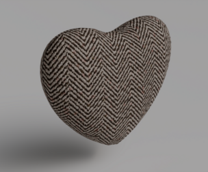 Fabric Heart