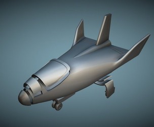 Northrop HL-10 - 3D Printable Model