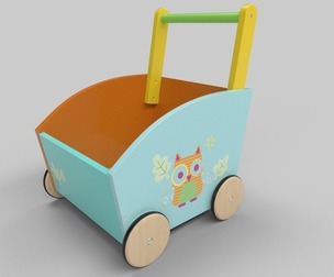Wooden Trolly