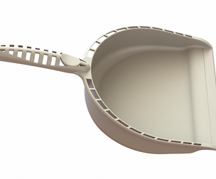 Open Clean Plastic Dustpan