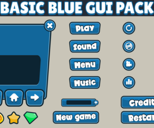 Basic Blue Gui Pack