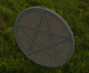 Plastic Pendant Star