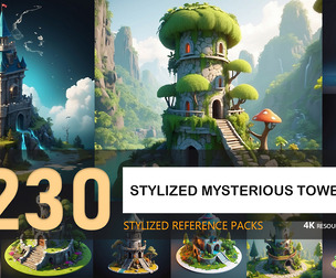 Stylized Mysterious Tower