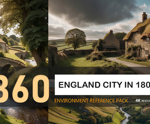 England city in 1800-4K-Environment Reference Pack