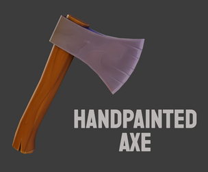 Low Poly Axe