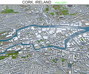 Cork City Ireland 30 km
