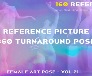 Female Art Pose Vol 21 - Reference Pictures