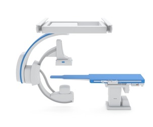 Medical C-Arm System with Table