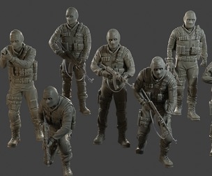 CzechSlovak Police Tactical Unit CPTU2 Pack1