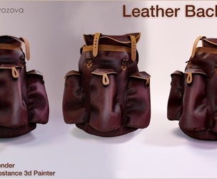 Game Ready Leather Backpack