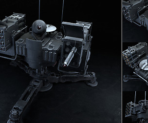 Missile Turret - Game Ready