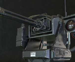 Turret Sentry - Game Ready