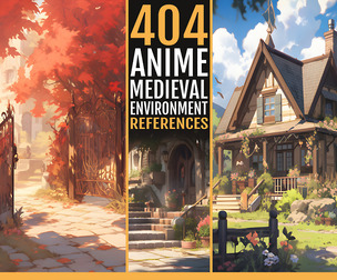 404 Anime Medieval Environment