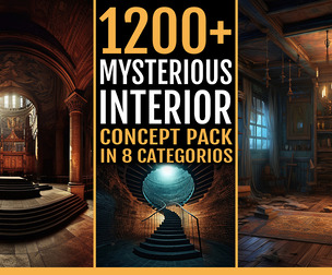 1200- Mysterious Interior Environment