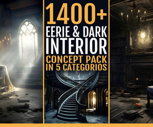 1400- Eerie and Dark Interior