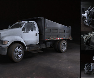 Dump Truck - Game Ready