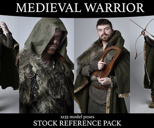 Medieval Warrior - Fantasy Stock Reference Pack