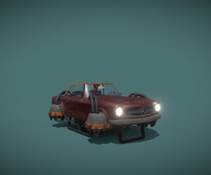 Mercedes Benz SL-280 DiselPunk