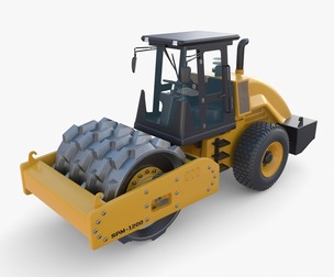 Road roller V6