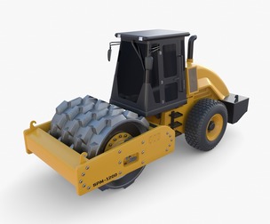 Road roller V8