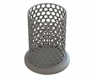 Plastic Organizer Round Holder 7 cm