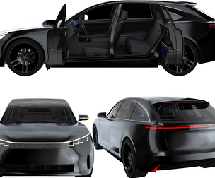 Electric Station Wagon black