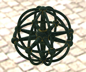 Wireframe Shape Geometric Sphere Linked