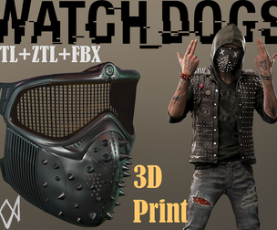 WRENCH FROM WATCHDOGS 3D PRINT