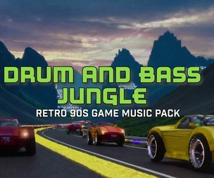 Racing Drum & Bass / Jungle: Retro 90s Music Loops