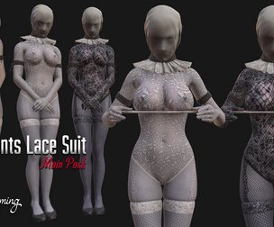 AW Servants Lace Suit Main Pack