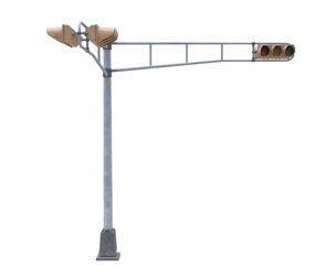 Street Light With Traffic 02