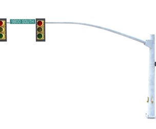 Street Light with traffic 03