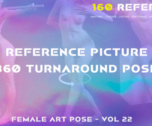 Female Art Pose Vol 22 - Reference Pictures