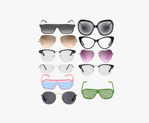 11 Glasses and Sunglasses