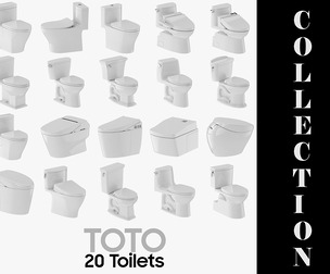 20 Models TOTO Toilet Collection