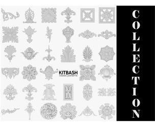 35 Classic Patterns Kitbash