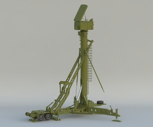 40V6M Flap Lid Mast Radar