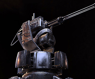 Rocket Turret - Game Ready