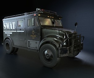 SWAT Van - Game Ready