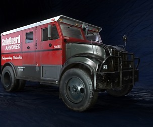 Armored Truck - Game Ready
