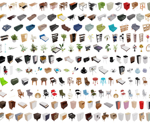Interior Models VOL 01 - Furniture