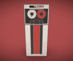 IBM-729 Old computer
