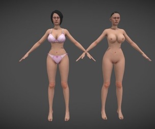 Body Girl Bikini Semireal