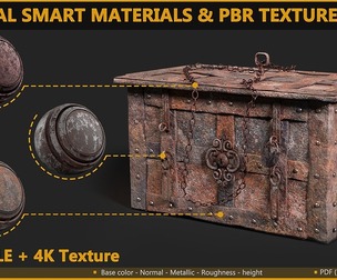 30 METAL SMART MATERIALS & PBR TEXTURES