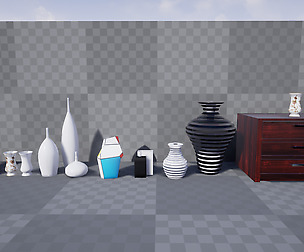 Simple decorative Vases