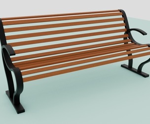 Garden bench