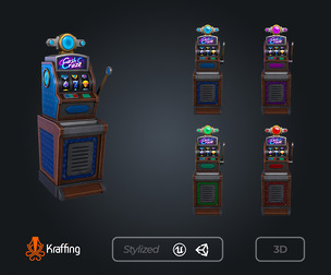 Slot Machine V2 – Casino Gambling – Game Ready